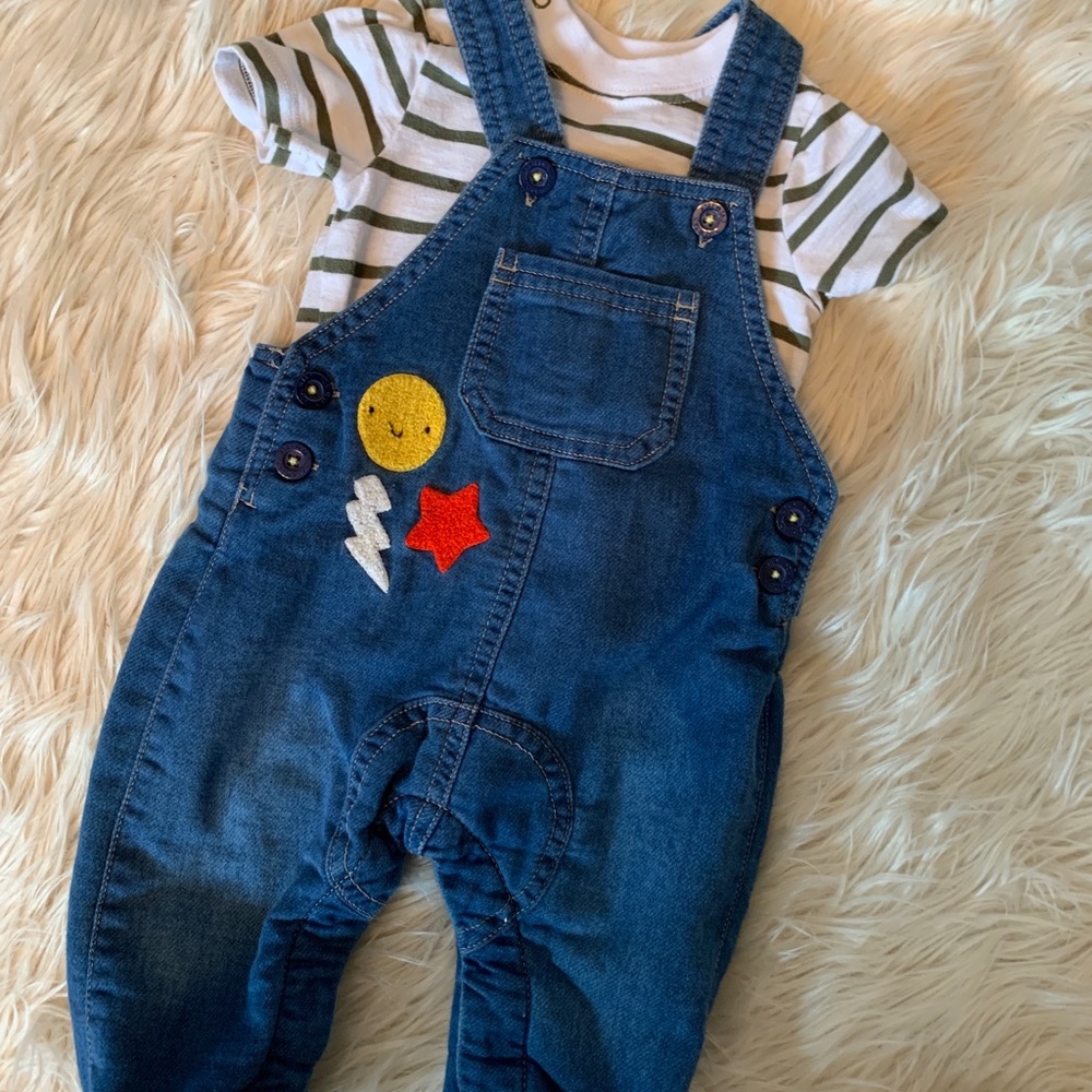 Overalls 3/6 months
